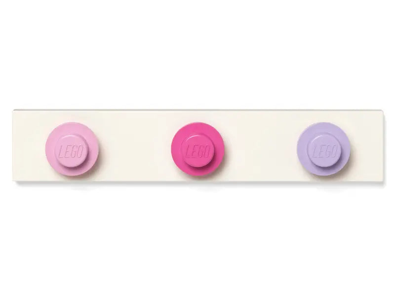 Pink and Purple Lego Wall Hanger Rack - 30% Off - Space-Saving Toy Storage for Kids' Rooms & Playrooms
