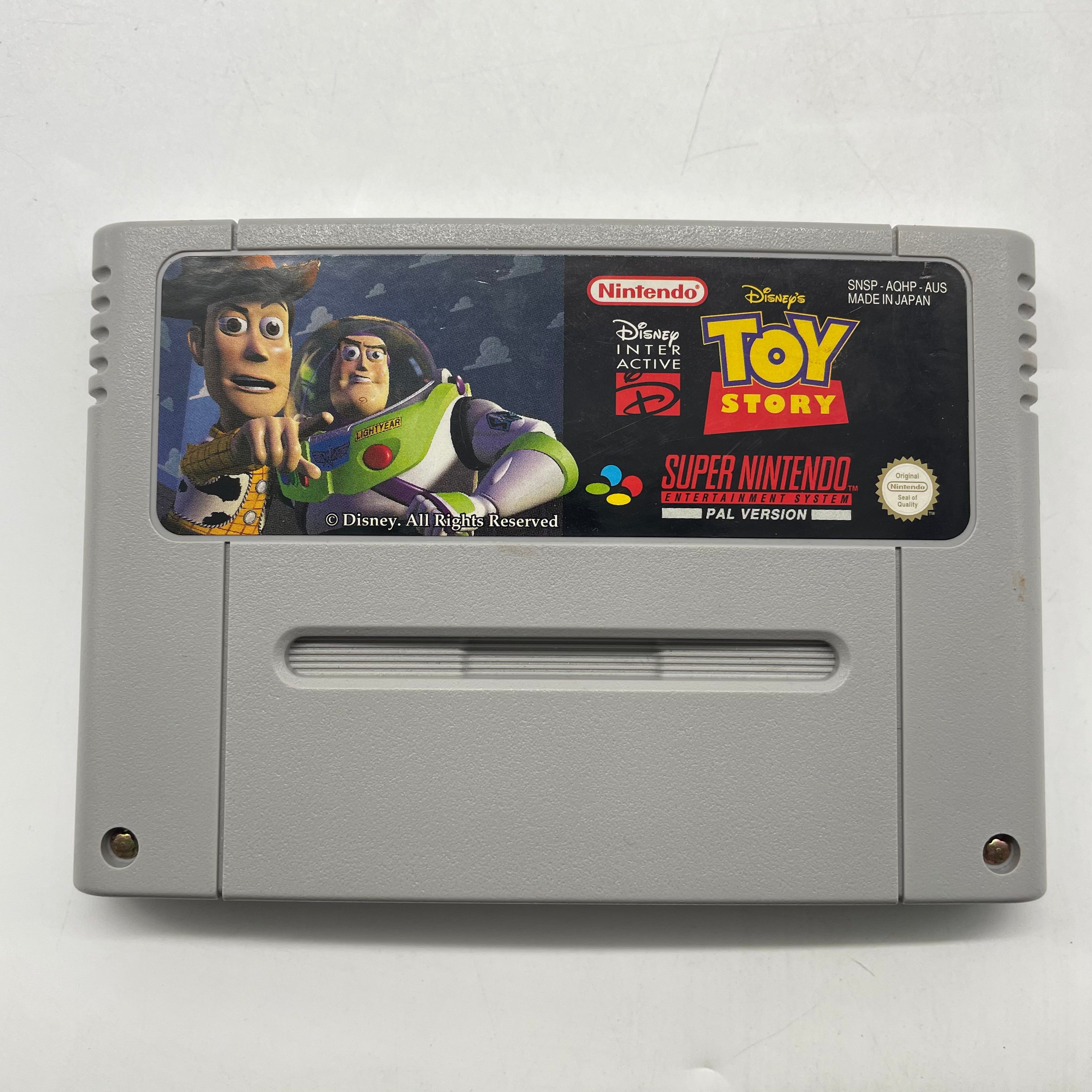 Original Disney Toy Story SNES Game Complete in Box - Retro Nintendo Entertainment System Classic for Collectors & Gamers - Perfect for Nostalgic Gaming & Display