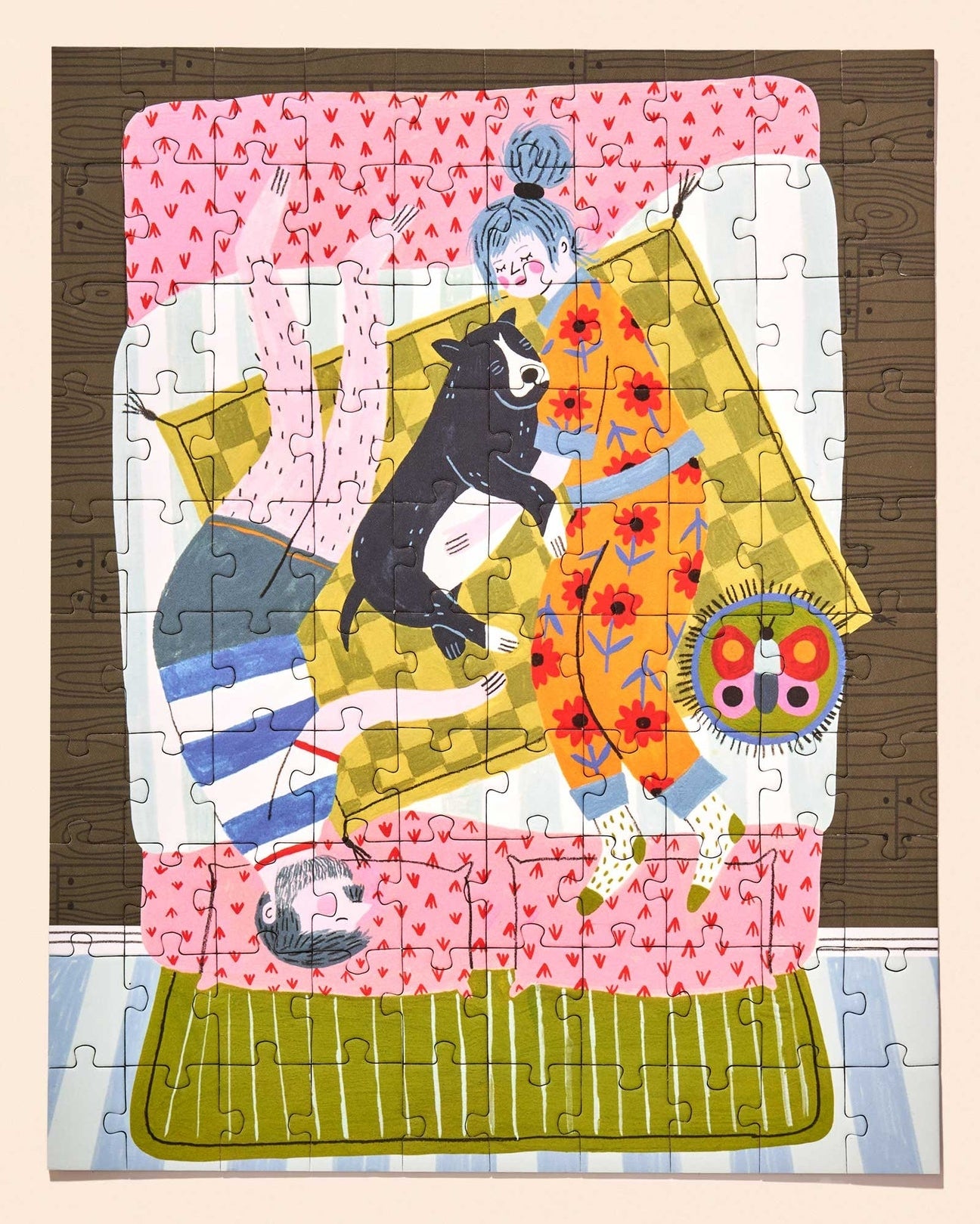 Good Morning 100 Piece Jigsaw Puzzle - Fun Family Activity for Kids & Adults, Perfect for Home Decor & Relaxation