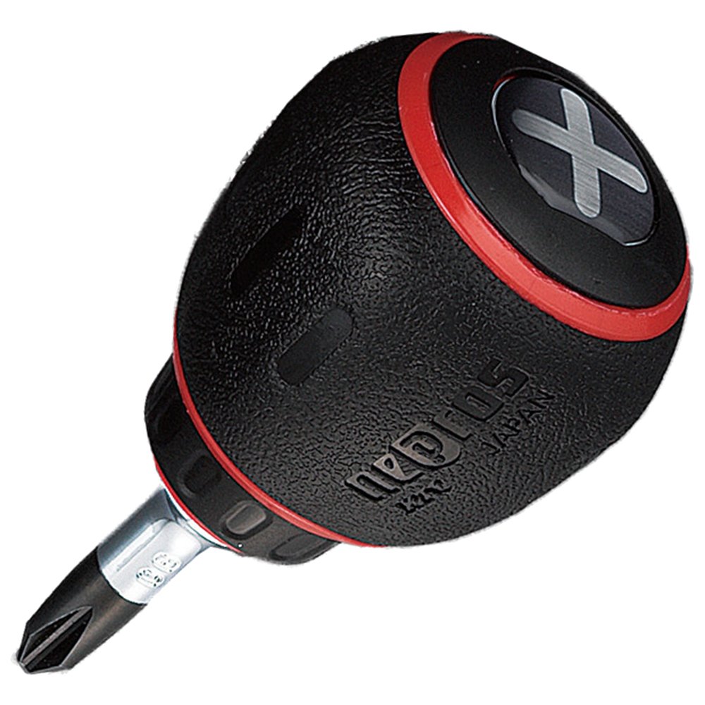 Nepros Stubby Cross Screwdriver - Compact & Durable for Tight Spaces - Perfect for Automotive, Electronics & DIY Projects