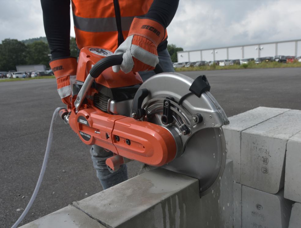 ECHO CSG 7410 73.5cc Gas-Powered Cut Off Saw - Professional Concrete & Metal Cutting Tool for Construction & Demolition Projects