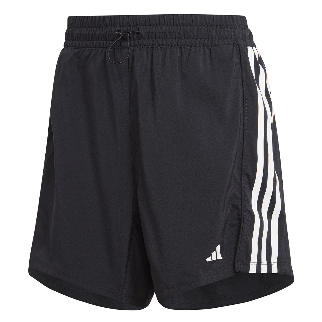 Adidas Women's AEROREADY Hyperglam 5 Woven Running Shorts - Breathable Quick-Dry Athletic Shorts for Workout & Gym (IB0697) - Perfect for Jogging, Yoga & Summer Sports