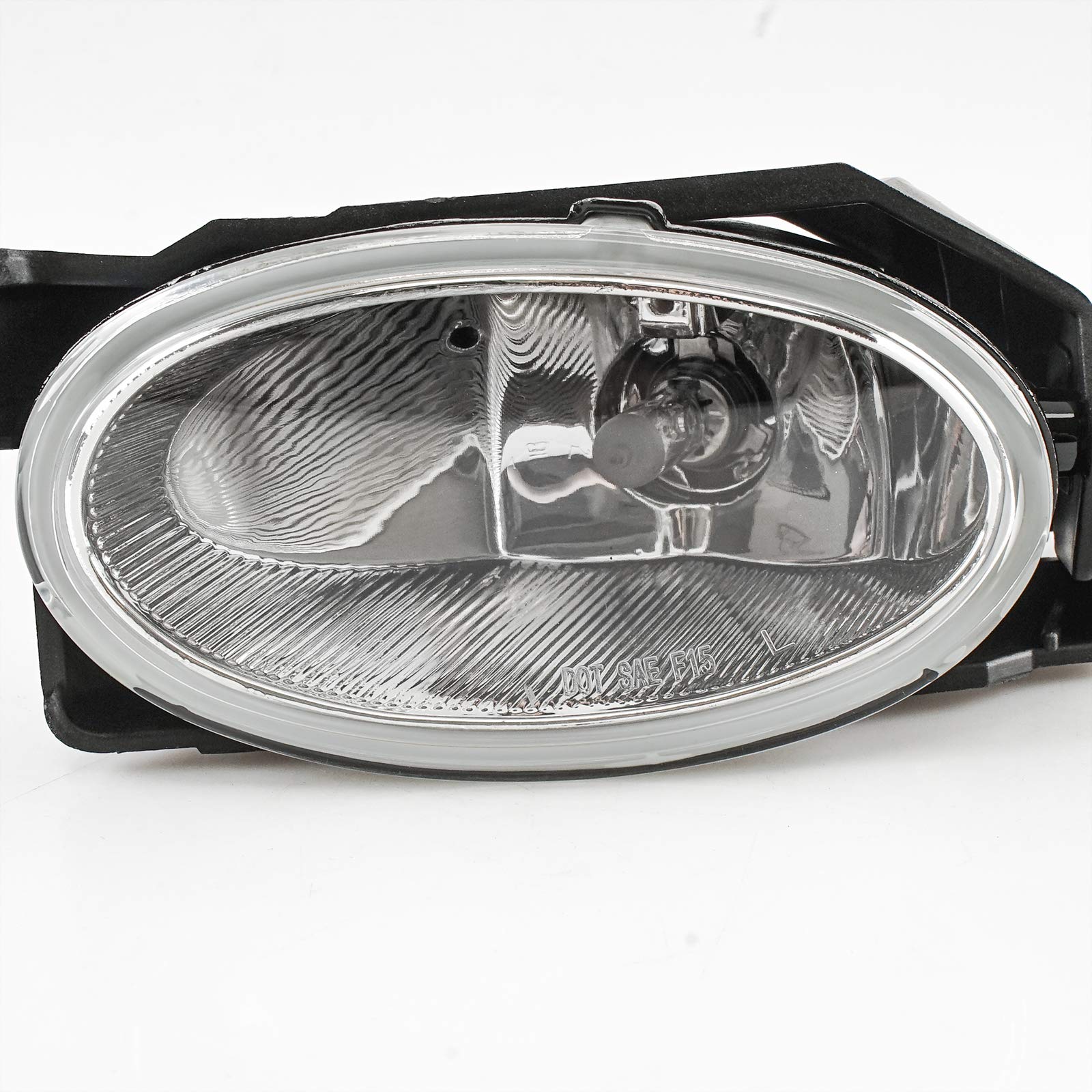 DLAA Fog Lights Compatible with HONDA ODYSSEY 2014-2015 - Clear Lens Fog Lamp Assembly Replacement - Perfect for Night Driving & Bad Weather Visibility