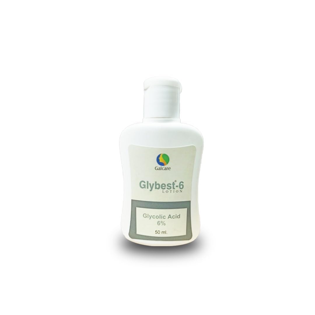 Glybest 6 Lotion - Pack of 1 | Hydrating & Nourishing Body Moisturizer for Dry Skin - Perfect for Daily Use at Home, Gym, or Travel