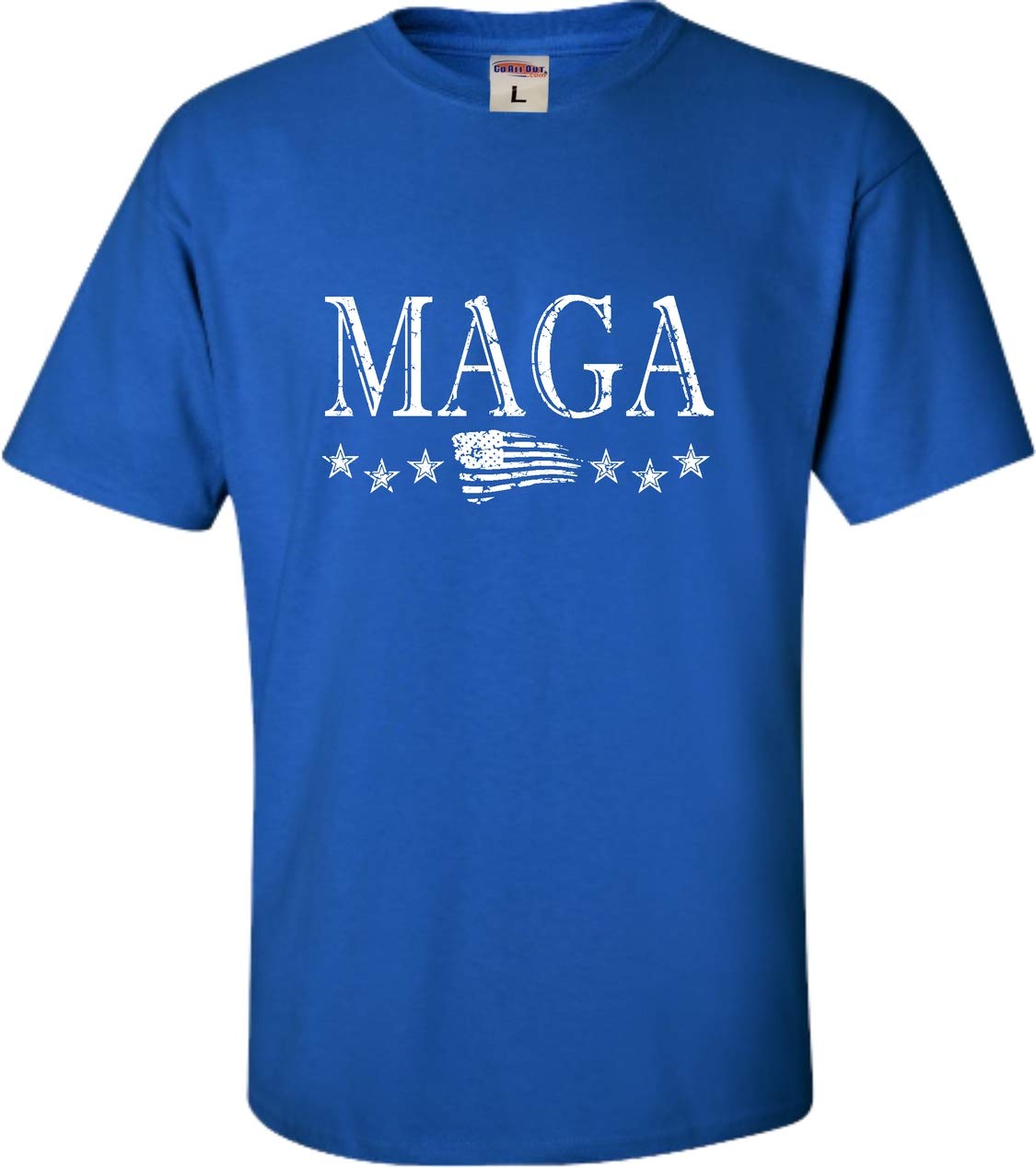 America First MAGA Patriotic T-Shirt for Men & Women - Comfortable Cotton Political Tee for Trump Supporters, Rally Events & Conservative Pride