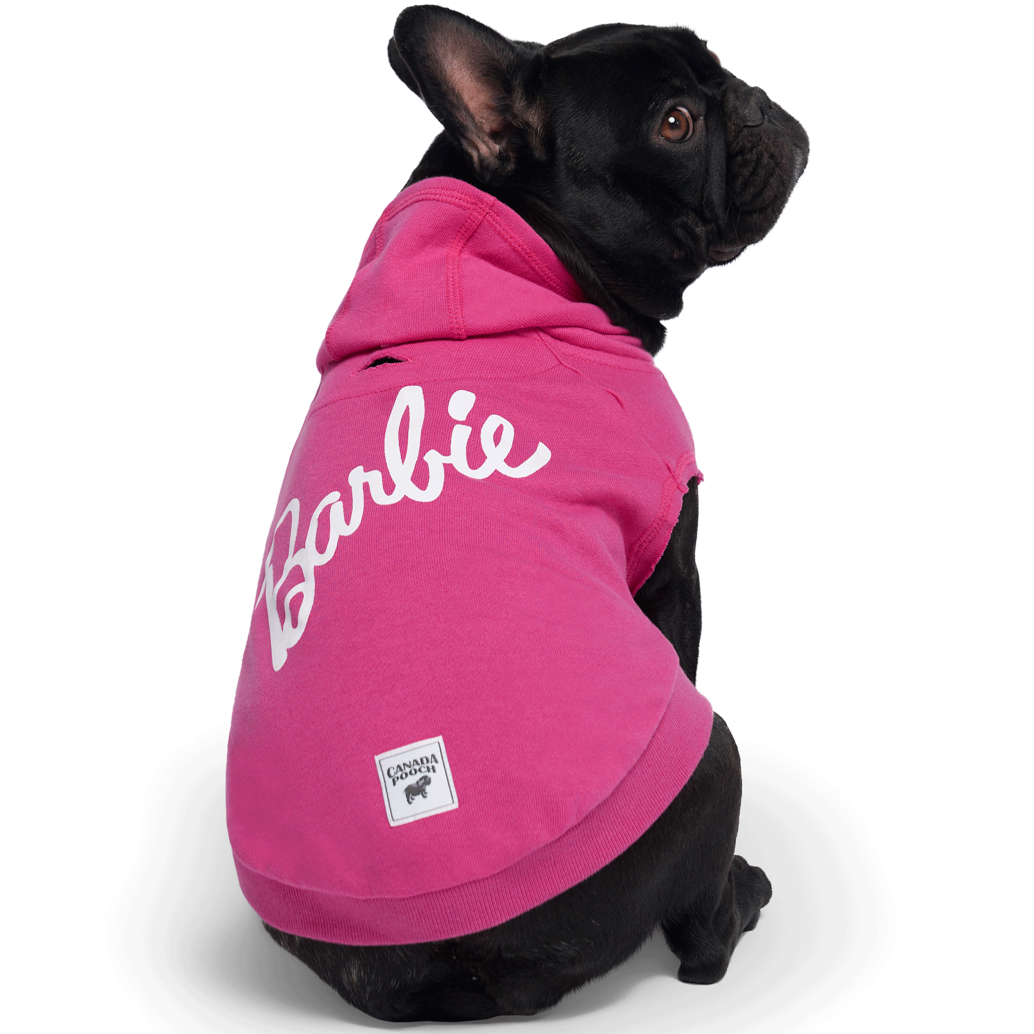Barbie No Authority Hoodie - Dark Pink Pullover Sweatshirt for Women & Girls | Casual Wear, Street Style, Gift for Barbie Fans