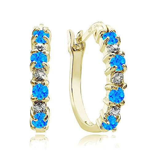 Blue Opal - Gold