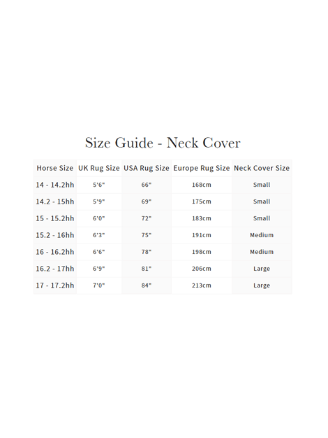 Arika Stable Tek Neck Cover 200g - Breathable & Comfortable Horse Neck Protection for Riding, Training & Show - Perfect for Equestrian Sports & Cold Weather Riding