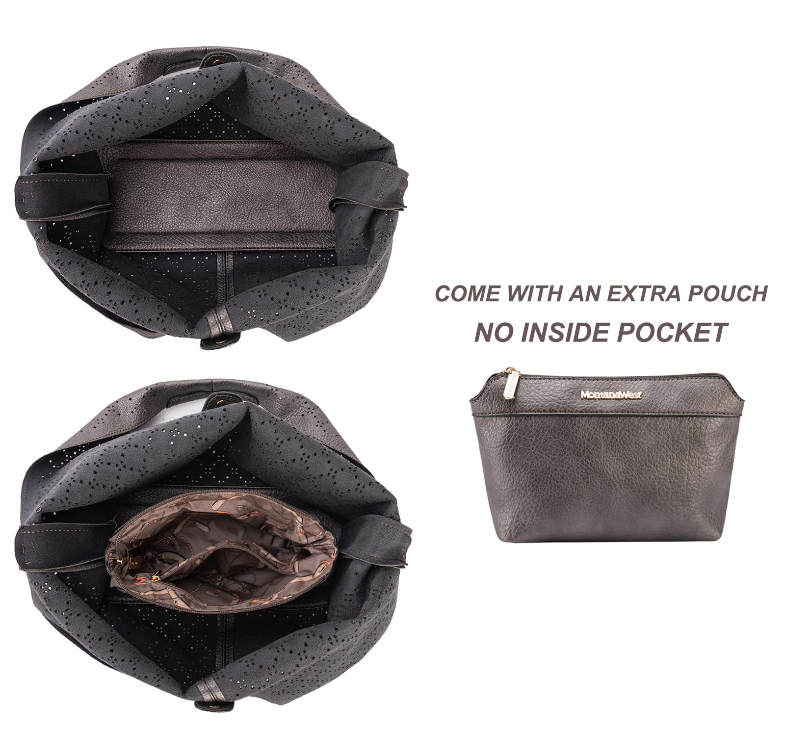Montana West Hobo Bags for Women - Stylish Slouchy Shoulder Purses & Handbags | Perfect for Work, Travel & Everyday Use