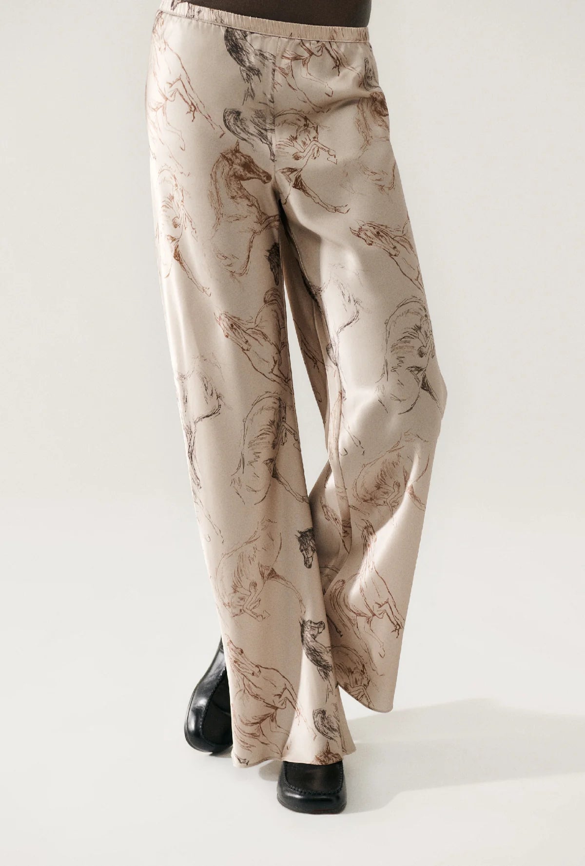 Wild Horses Bias Cut Pants - Flowy & Stylish Women's Trousers for Casual Wear & Office Outfits