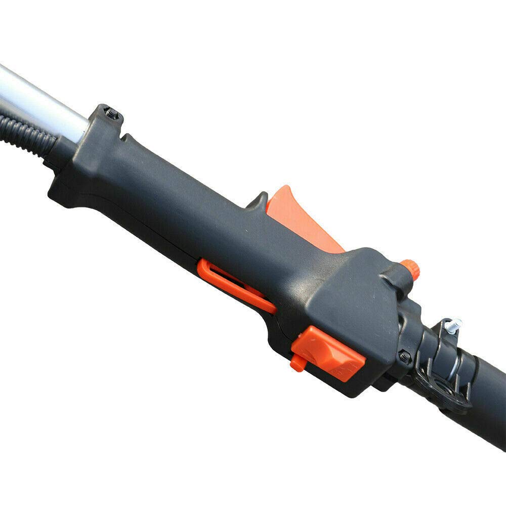 42CC 4-Stroke Gas Pole Saw Chainsaw - Cordless Long Reach Brush Cutter & Hedge Trimmer with Extension Pole (Air-Cooled 140F) - Perfect for Tree Pruning, Landscaping & Gardening Maintenance
