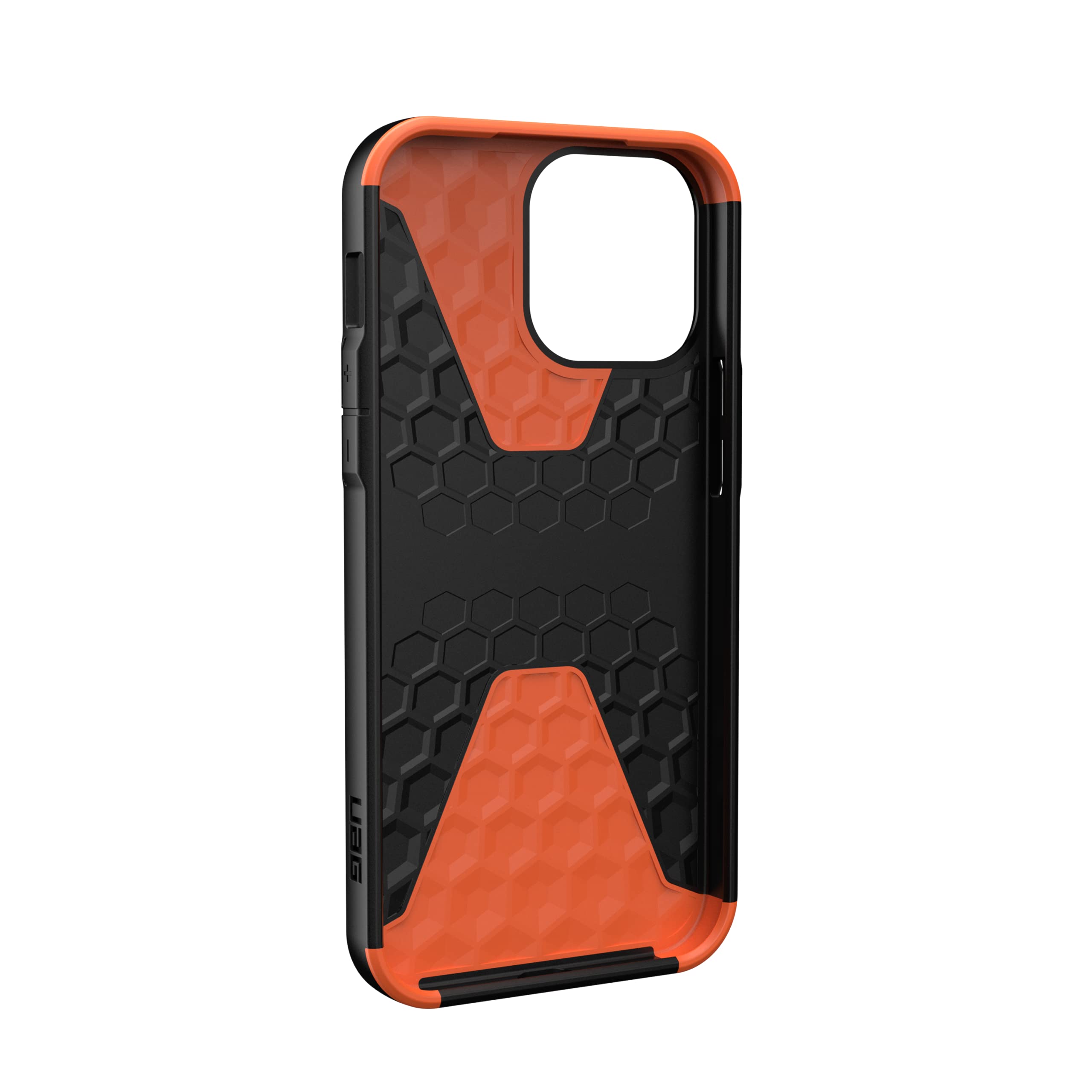 URBAN ARMOR GEAR UAG iPhone 13 Pro Max Case - Ultra Thin Shockproof Protective Cover for 6.7 inch Screen | Military-Grade Protection | Sleek Black Design | Perfect for Outdoor Activities, Travel & Daily Use