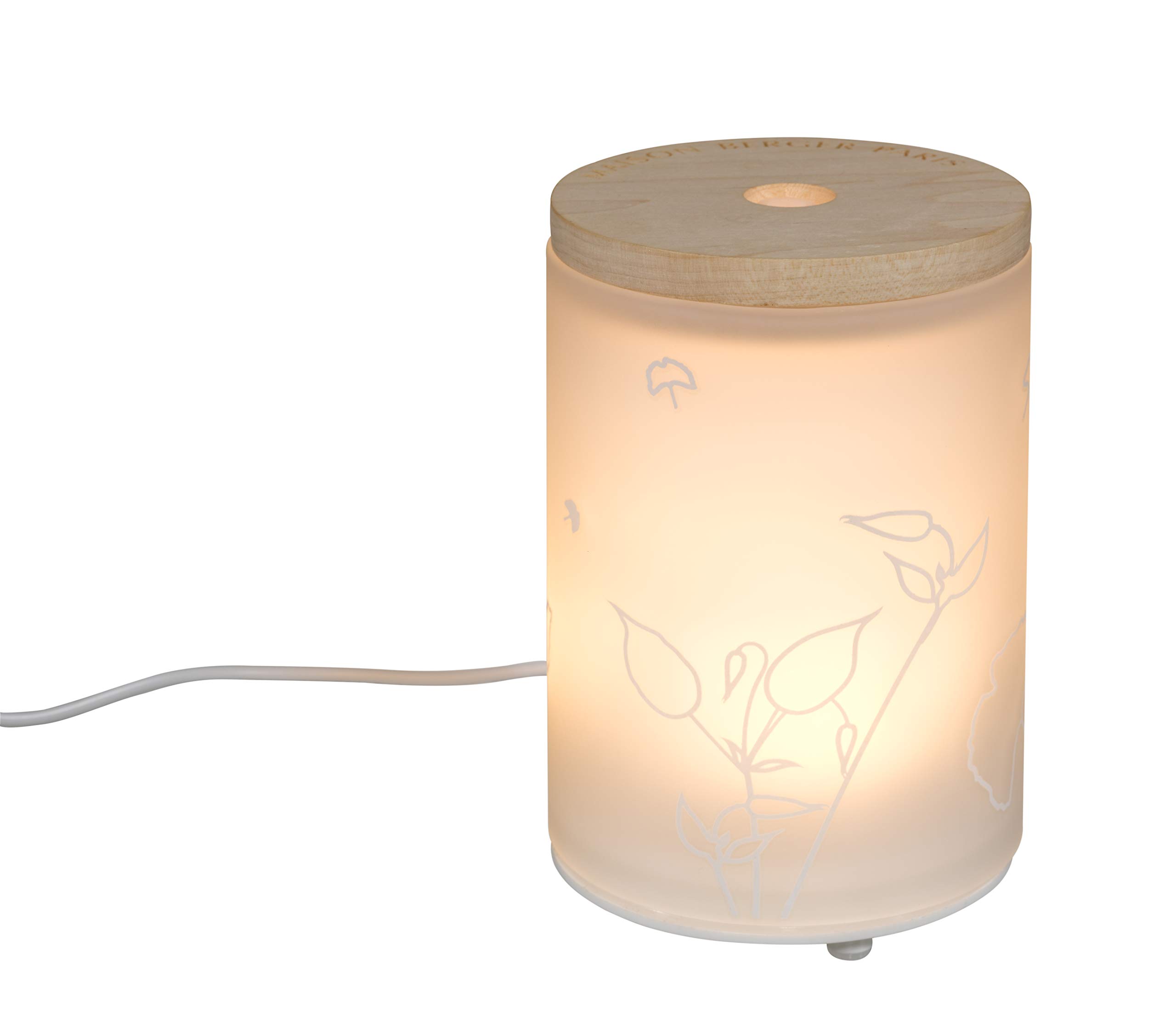 Premium Lampe Berger Ultrasonic Aroma Diffuser with Essential Oils - Adjustable LED Lighting & Remote Control - 475ml (16oz) French-Made Home Fragrance System for Relaxation, Spa & Bedroom Ambiance