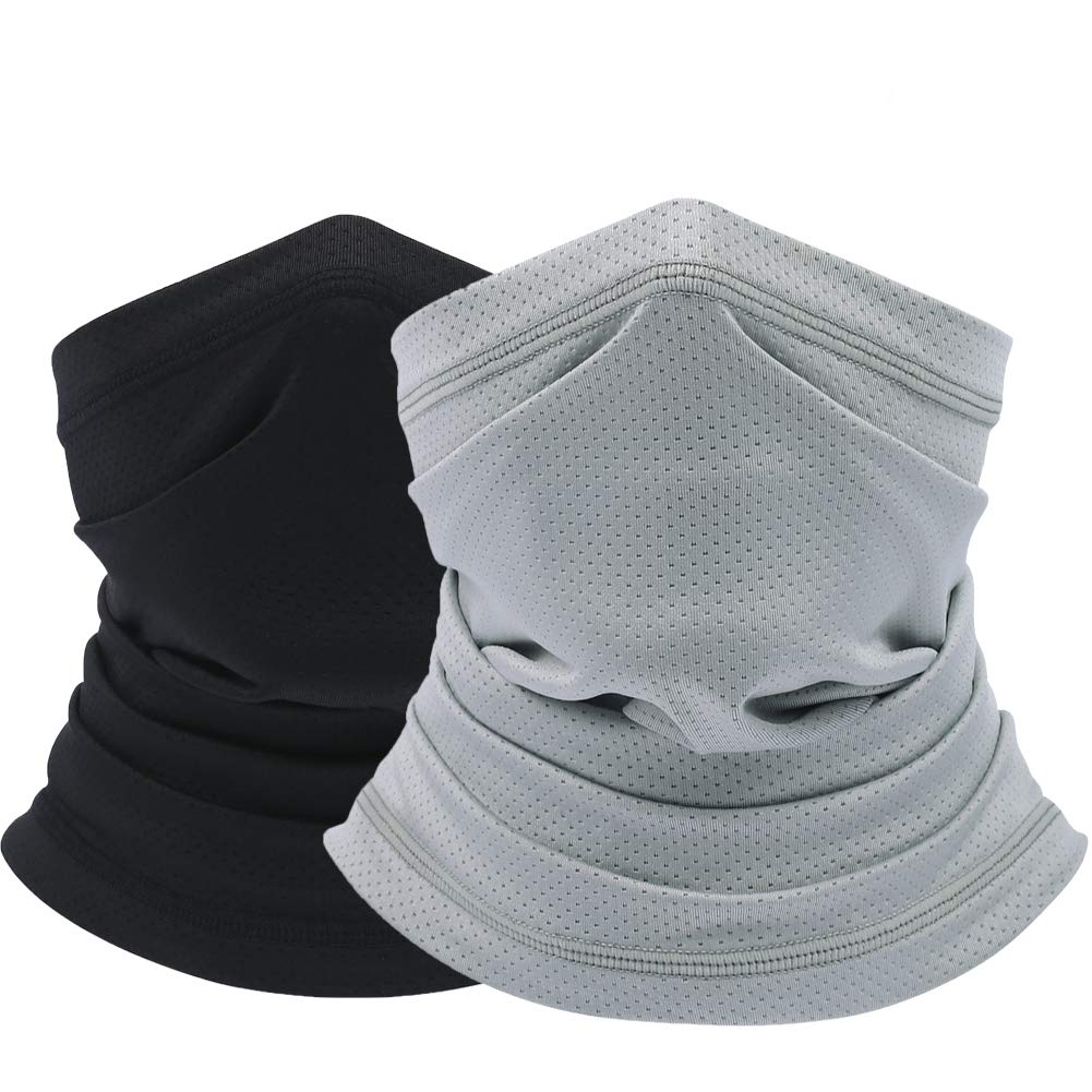 UHEREBUY Neck Gaiter Face Scarf - UPF 50+ Sun Protection, Moisture-Wicking & Breathable for Running, Hiking, Cycling - Multi-Purpose Outdoor Sports Mask & Neck Cover (Ideal for Sun Protection, Dust & Wind Resistance)