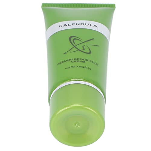 Best Foot Cream for Dry Feet - 40g Portable Moisturizer with Dead Skin Removal - Hydrating & Exfoliating for Daily Use - Perfect for Cracked Heels & Calluses at Home or Travel