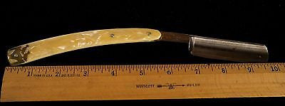 Vintage DUBL DUCK GOLDEDGE 6/8 Straight Razor - 3/4 Hollow Ground, Excellent Condition - Perfect for Barber Shaving & Wet Shaving Enthusiasts