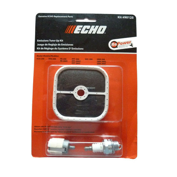 Echo Tune Up Kit 90125Y - Compatible with SRM 266, PPT 266, PE 266 Chainsaws - Replacement Parts for Lawn Maintenance & Landscaping Tools