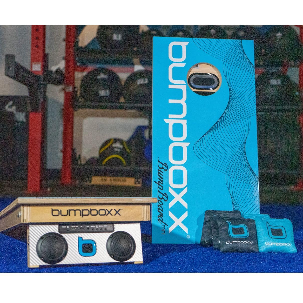 Bumpboxx Bluetooth Cornhole Board Set with Speakers - 26