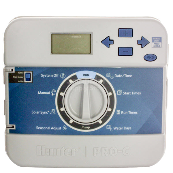 Hunter PCC600I 6-Station Indoor Sprinkler Controller - Smart Irrigation System for Lawns & Gardens | Perfect for Home, Office & Greenhouses