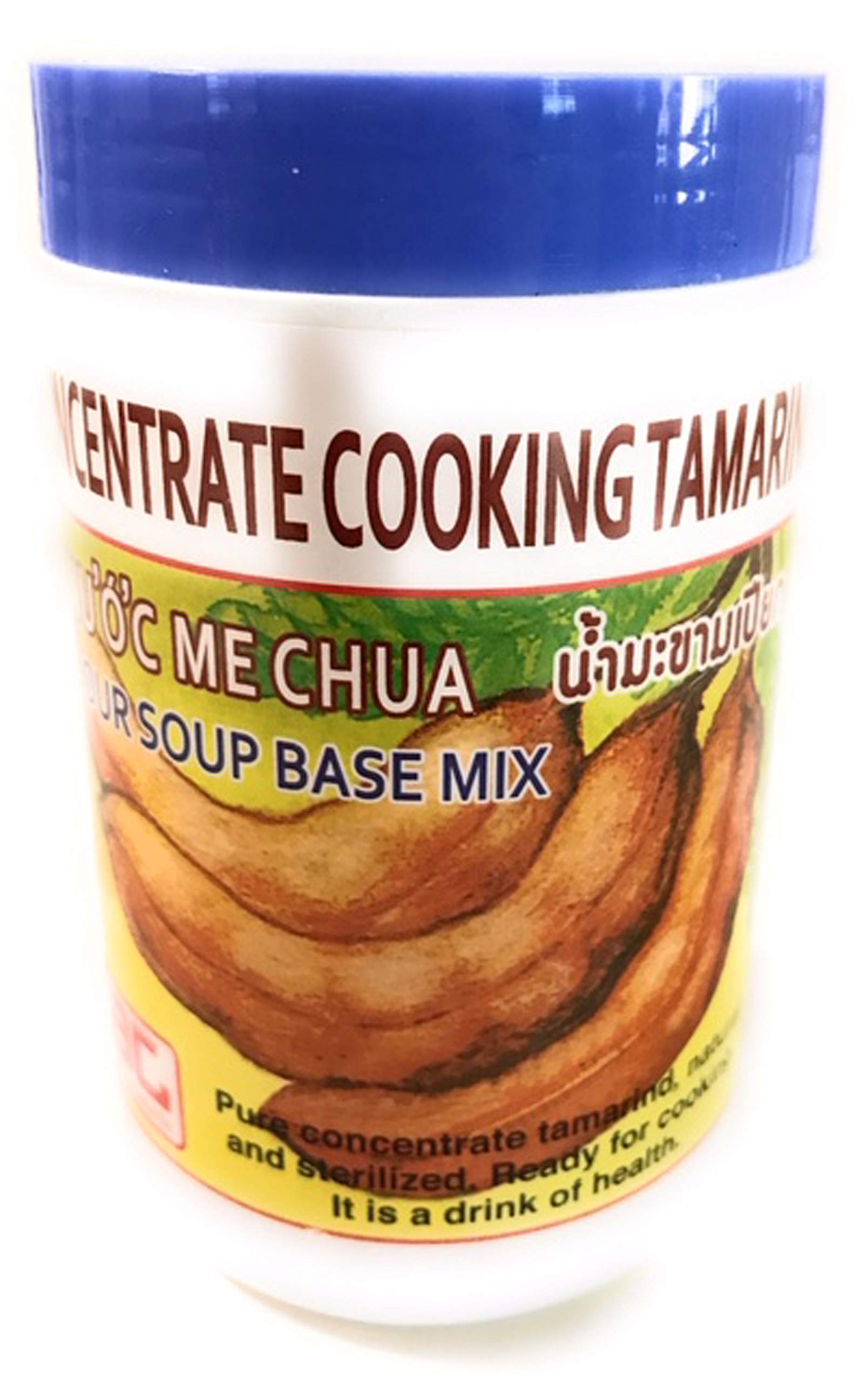 Authentic Vietnamese Tamarind Soup Base Mix - AC Concentrate Cooking Nuoc Me Chua - 16 oz Sour Soup Seasoning for Pho, Hot Pot & Traditional Asian Dishes