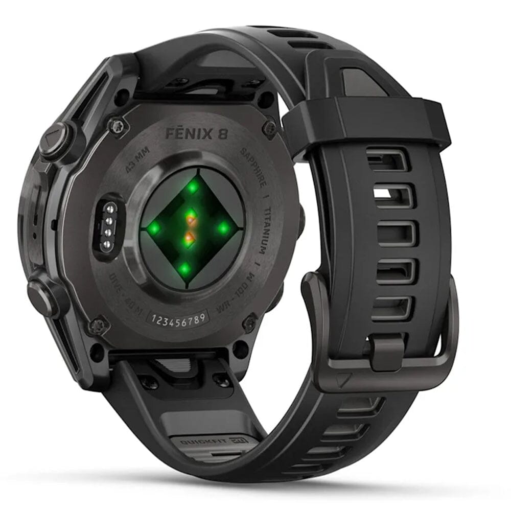 Garmin Fenix 8 Premium Multisport GPS Smartwatch - Rugged Outdoor Fitness Tracker with Heart Rate Monitor & Long Battery Life - Perfect for Hiking, Running, Swimming & Adventure Sports