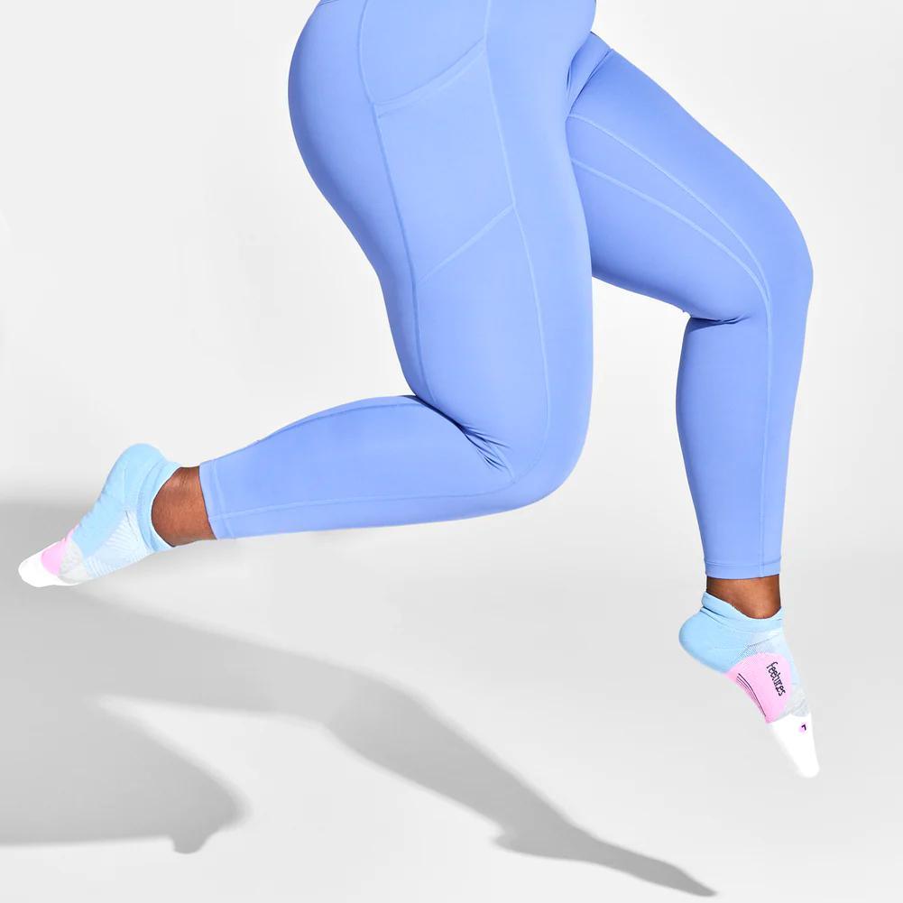 Elite Light Cushion No Show Tab Socks for Women & Men - Breathable Anti-Slip Invisible Socks for Running, Sneakers & Casual Wear