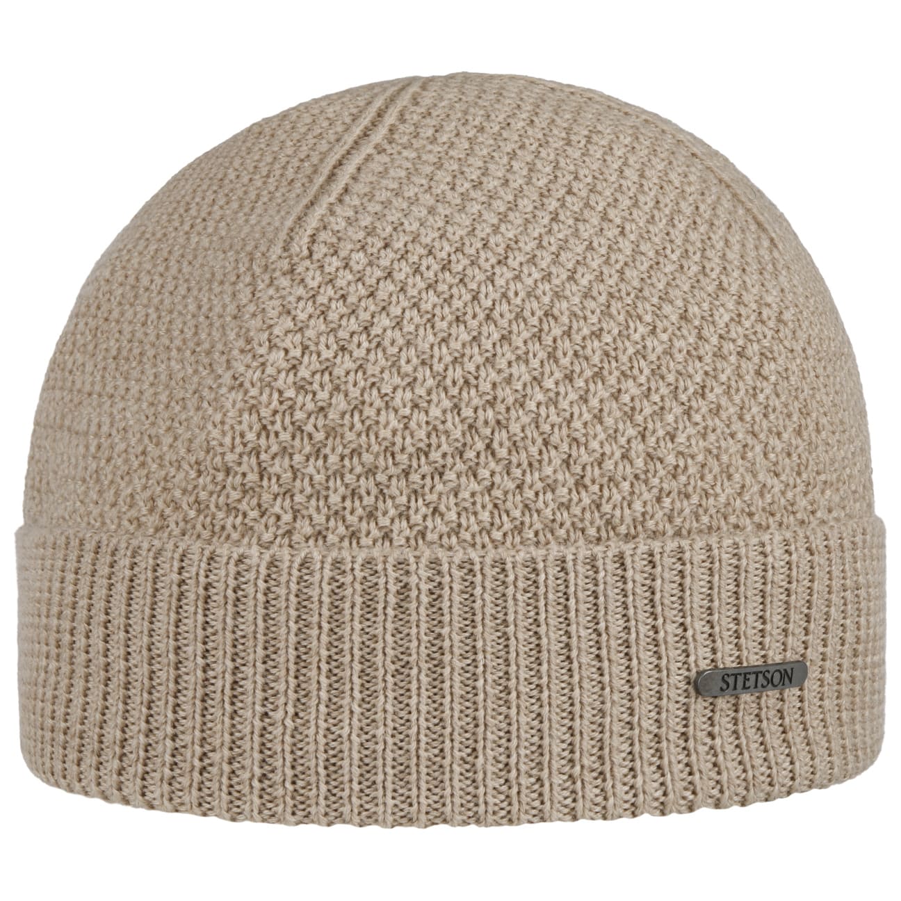 Stetson Rodrick Merino Wool Knit Hat for Men - Soft & Warm Winter Beanie for Outdoor Activities, Skiing & Hiking
