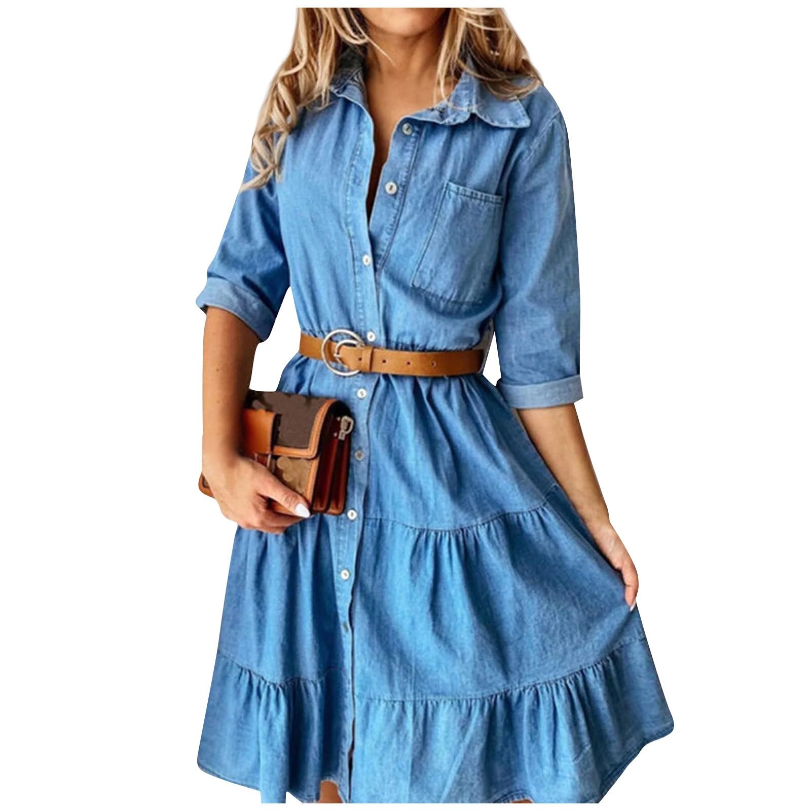 Women's Patchwork Print V-Neck Tie Long Sleeve Party Dress for Night Out - Sizes S-XL | Perfect for Cocktail Parties, Date Nights & Evening Events