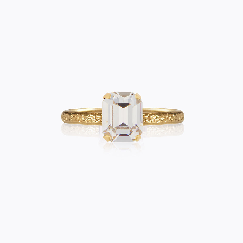 Mini Lydia Ring with Crystal - Elegant & Dainty Jewelry for Women | Perfect for Everyday Wear, Parties & Gifts
