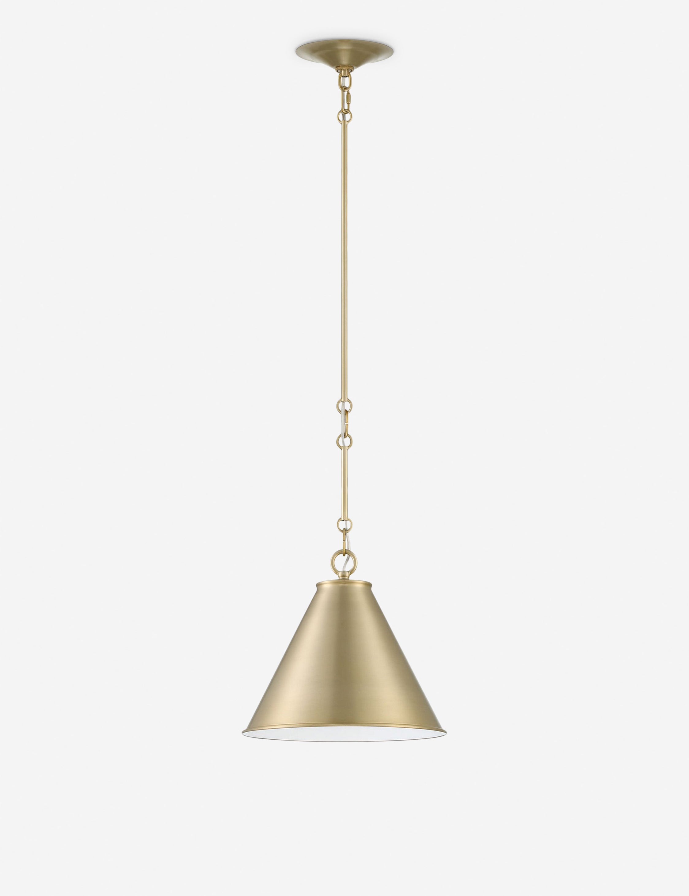 Vintage Cannon Pendant Light - Industrial Style Ceiling Hanging Lamp with Adjustable Chain, E26 Socket for Living Room, Kitchen, Dining Room & Bedroom Lighting Decor