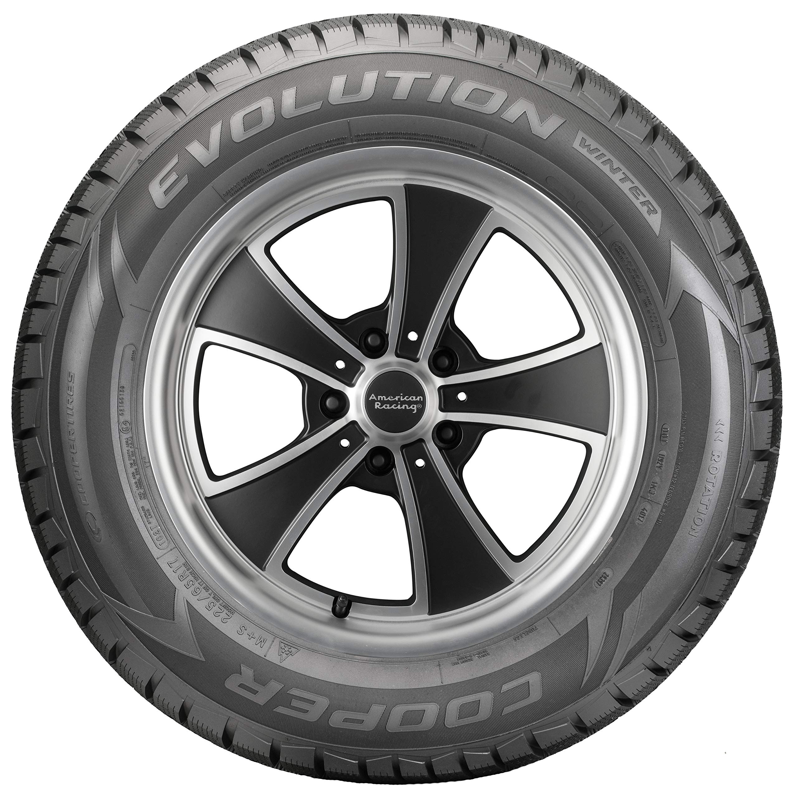 Cooper Evolution Winter 265/50R20 107H All-Season Snow Tire - Premium Traction for SUVs & Trucks in Snowy & Icy Conditions