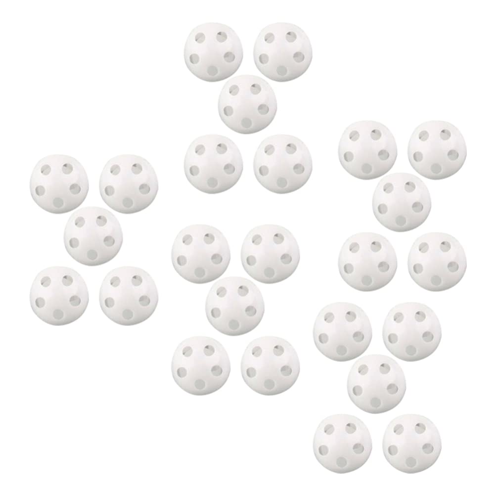 50Pcs 24mm Round Doll Rattle Squeaker Noise Maker - Repair Parts for Stuffed Animals & Plush Toys - DIY Craft Accessories for Toy Fixing and Replacement - Perfect for Puppet Making, Baby Toys, and Sewing Projects