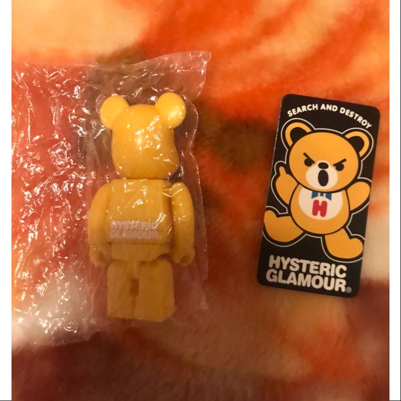 Bearbrick Series 20 SUPER Secret HYSTERIC GLAMOUR 100% Collectible Figure - Limited Edition Japanese Designer Toy for Display & Collection - Perfect for Home Decor, Office Display, and Anime Merchandise Enthusiasts