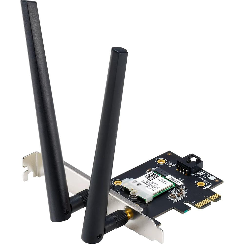 ASUS PCE-AX1800 WiFi 6 PCIe Adapter - Dual Band Wireless Network Card, Bluetooth 5.2, 1800Mbps High Speed for Gaming & Streaming - Perfect for Desktop PC & Home Office Setup