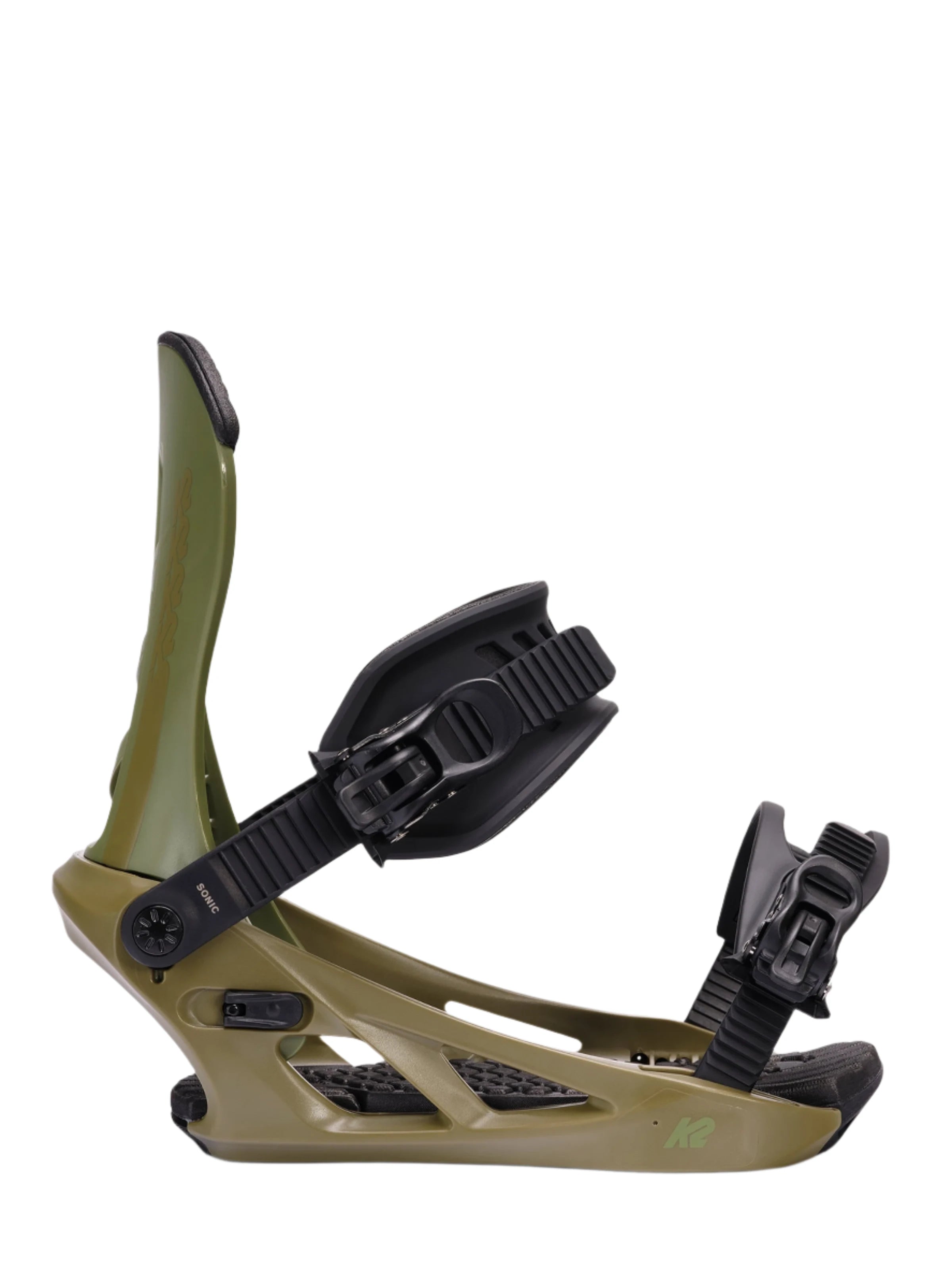 K2 Sonic Snowboard Bindings 2025 - Lightweight & Responsive for All-Mountain Riding - Perfect for Freestyle & Powder Snowboarding
