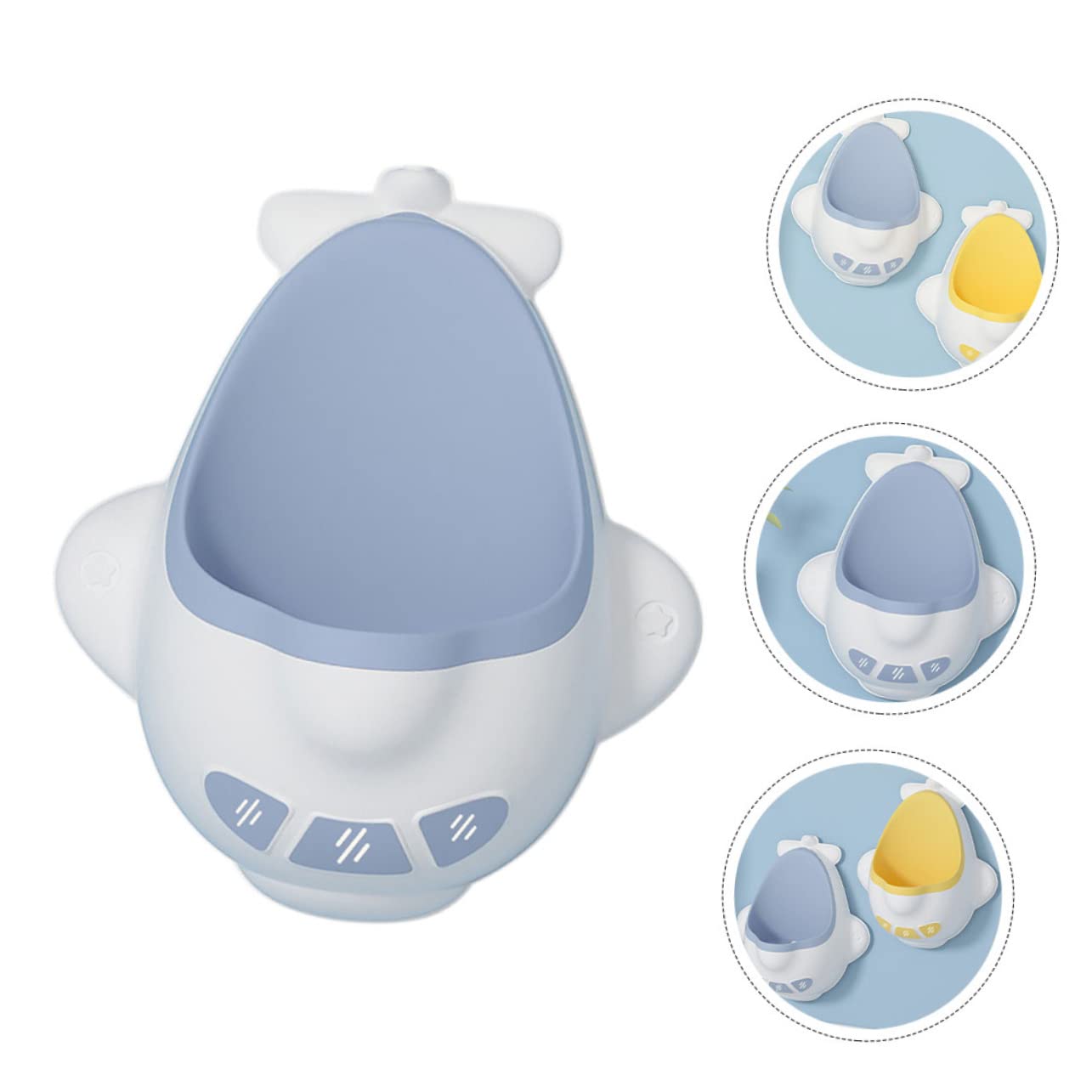 BIUDECO Toddler Potty Trainer - Fun Cartoon Design, Space-Saving, Sturdy & Safe for Boys & Girls | Perfect for Home, Travel & Potty Training