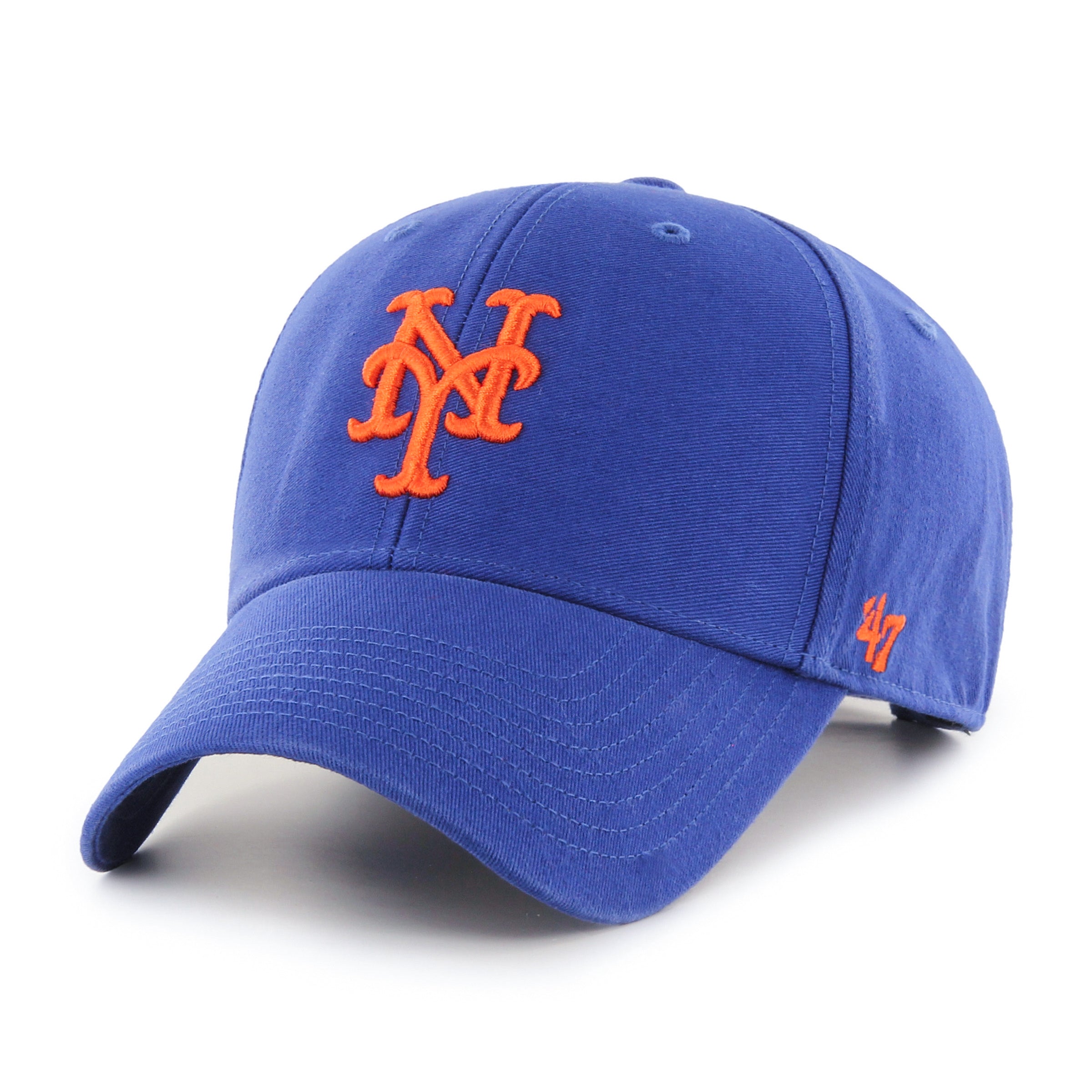 47 Brand New York Mets Legend MVP Adjustable Baseball Cap - Royal Blue - Perfect for Game Day, Outdoor Sports & Casual Wear