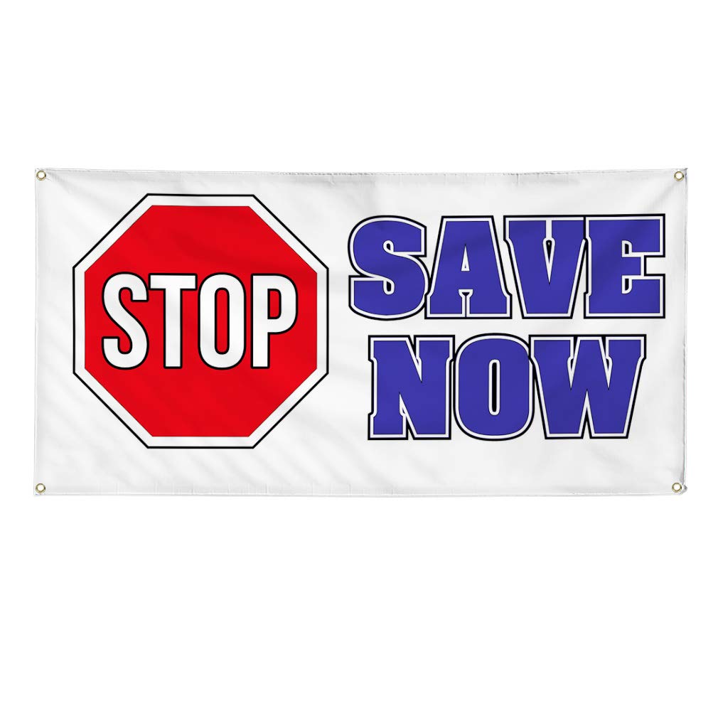 Vinyl Banner - 60x144 Inches, Weatherproof Outdoor Sign with 10 Grommets for Business Advertising, Yard Signs, Events | Multiple Sizes Available | Perfect for Store Promotions, Construction Sites, and Sports Events