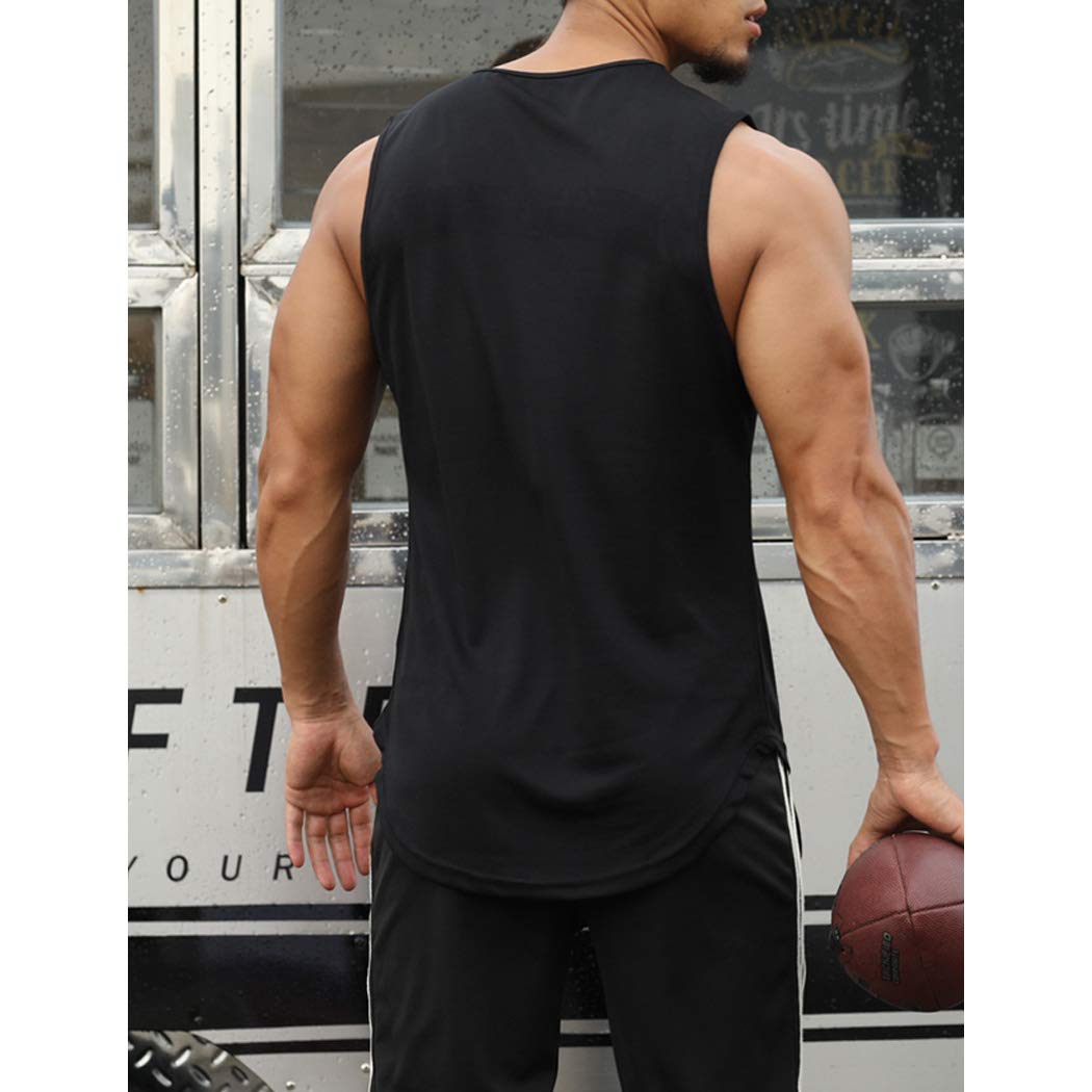 Xzbailisha Men's Gym Tank Top - Bodybuilding Workout Shirt, Sleeveless Fitness Vest for Muscle Training & Weightlifting | Perfect for Gym, CrossFit & Outdoor Workouts