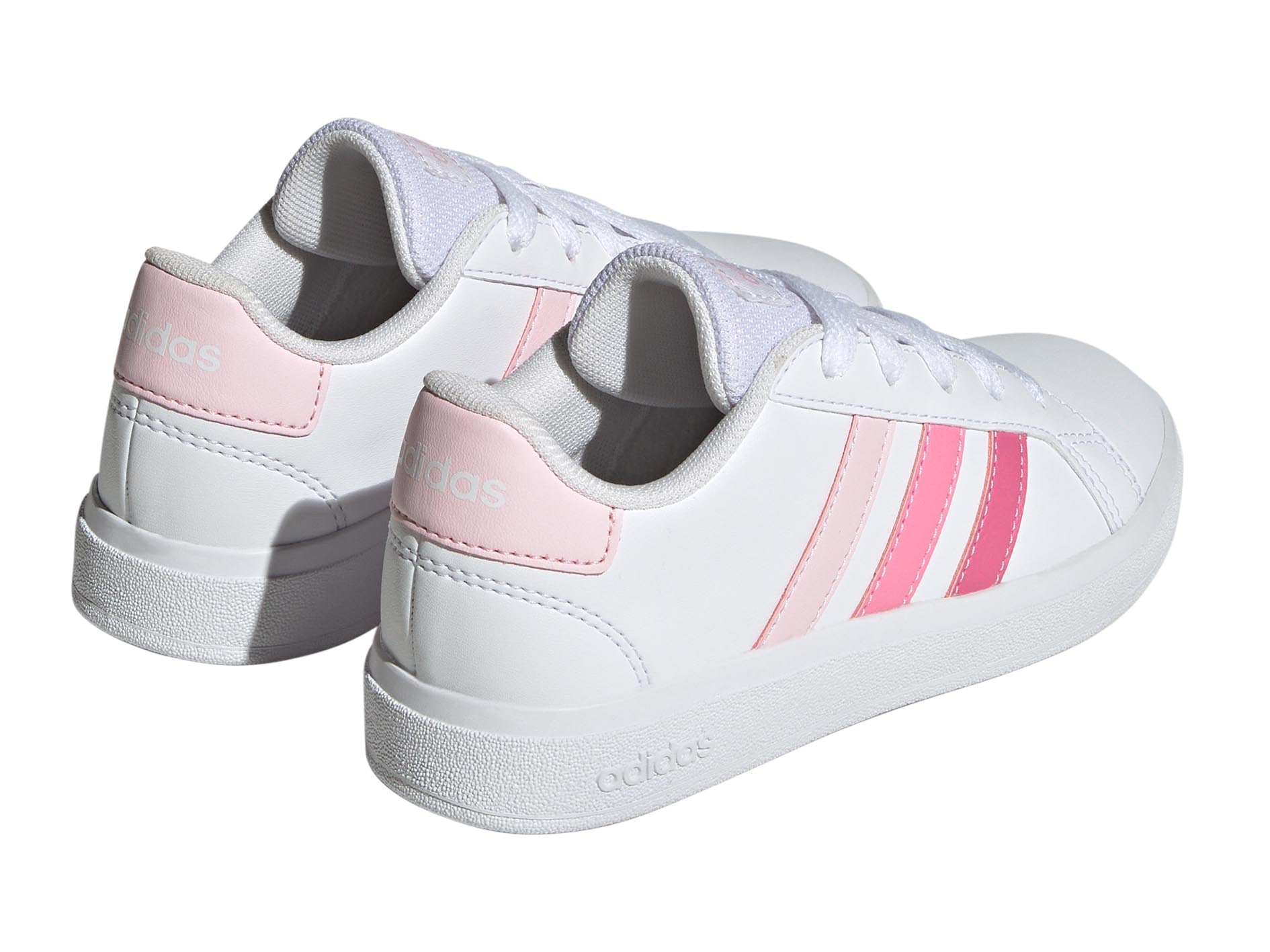 Adidas Grand Court 2.0 Kids Sneakers - Lightweight Comfortable Athletic Shoes for Boys & Girls - Perfect for School, Sports & Casual Wear