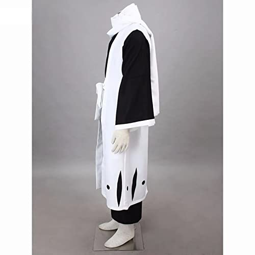 Kuchiki Byakuya Adult Cosplay Costume - Anime Bleach Captain Halloween Costume for Men & Women - Perfect for Conventions, Cosplay Events & Halloween Parties