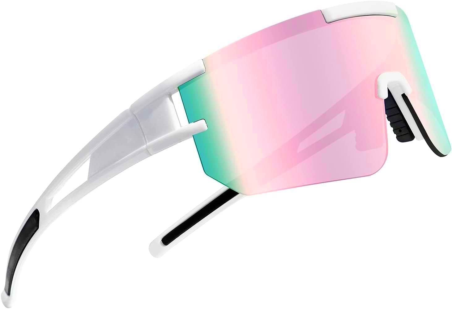 ZEMFAY Polarized Sports Sunglasses for Men & Women - UV Protection for Cycling & Outdoor