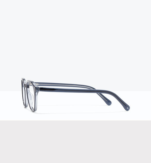 Stylish Wesley Eyeglasses for Men & Women - Trendy Lightweight Frame with UV Protection - Perfect for Reading, Driving & Daily Wear