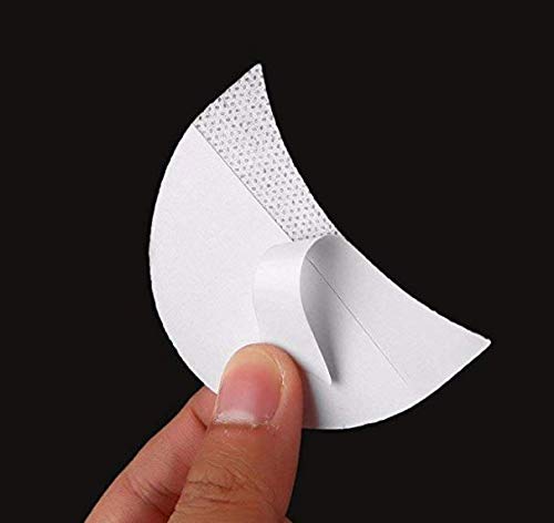 30 Pcs Disposable Eyeshadow Shields & Under Eye Patches - Eyelash Extension Pads, Makeup Stickers for Professional Salon & Home Use - Perfect for Lash Extensions, Eyeshadow Application & Makeup Removal