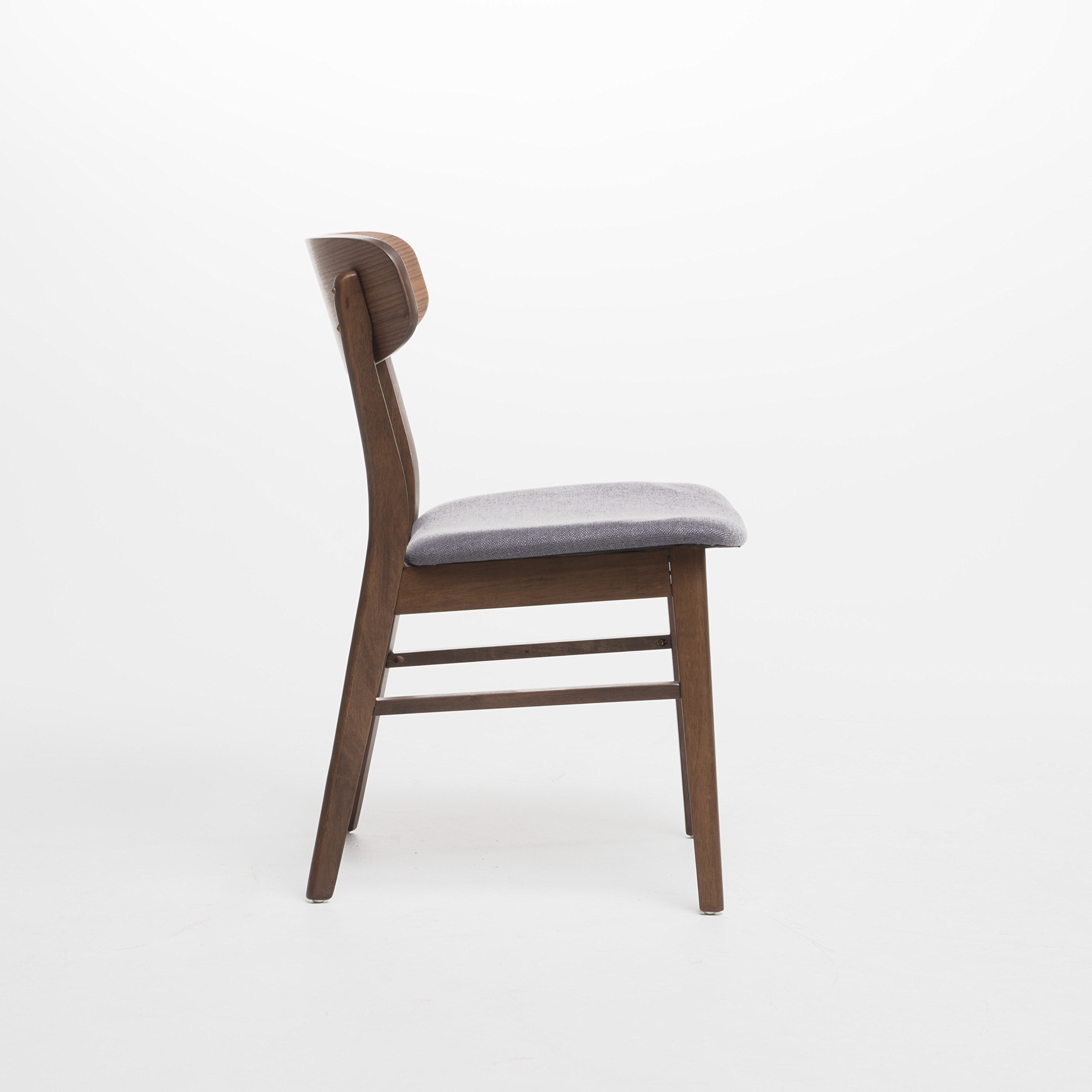 Christopher Knight Home Idalia & Kwame Dining Chair Set (2-Pieces) - Modern Kitchen & Dining Room Chairs for Home Decor