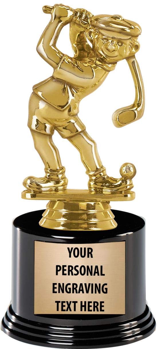Custom Engraved Golf Trophies for Men - 7.25