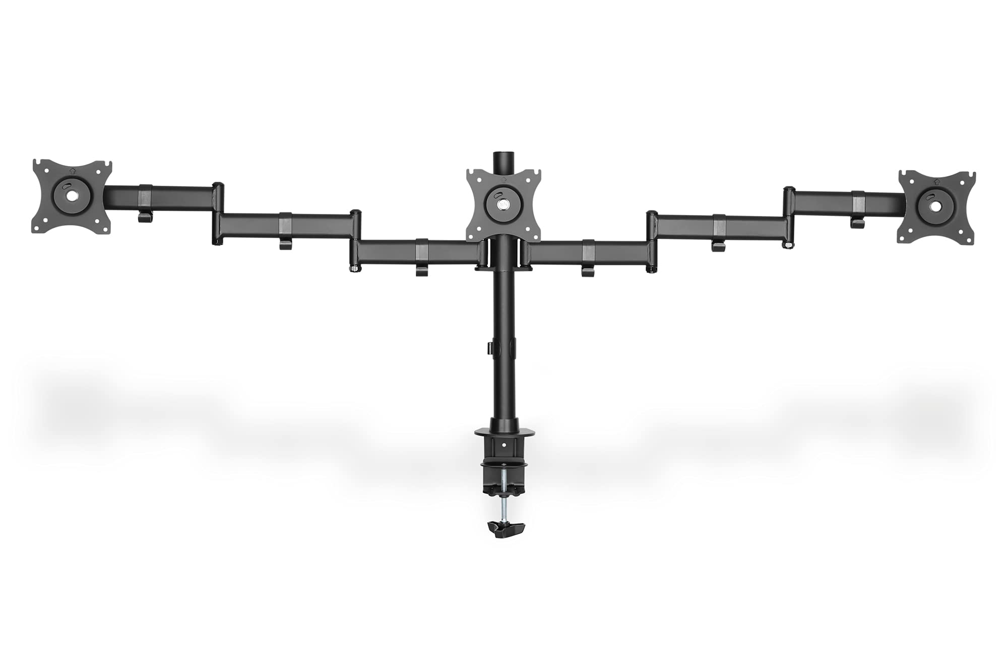DIGITUS 3 Monitor Stand - Clamp Mount for 27