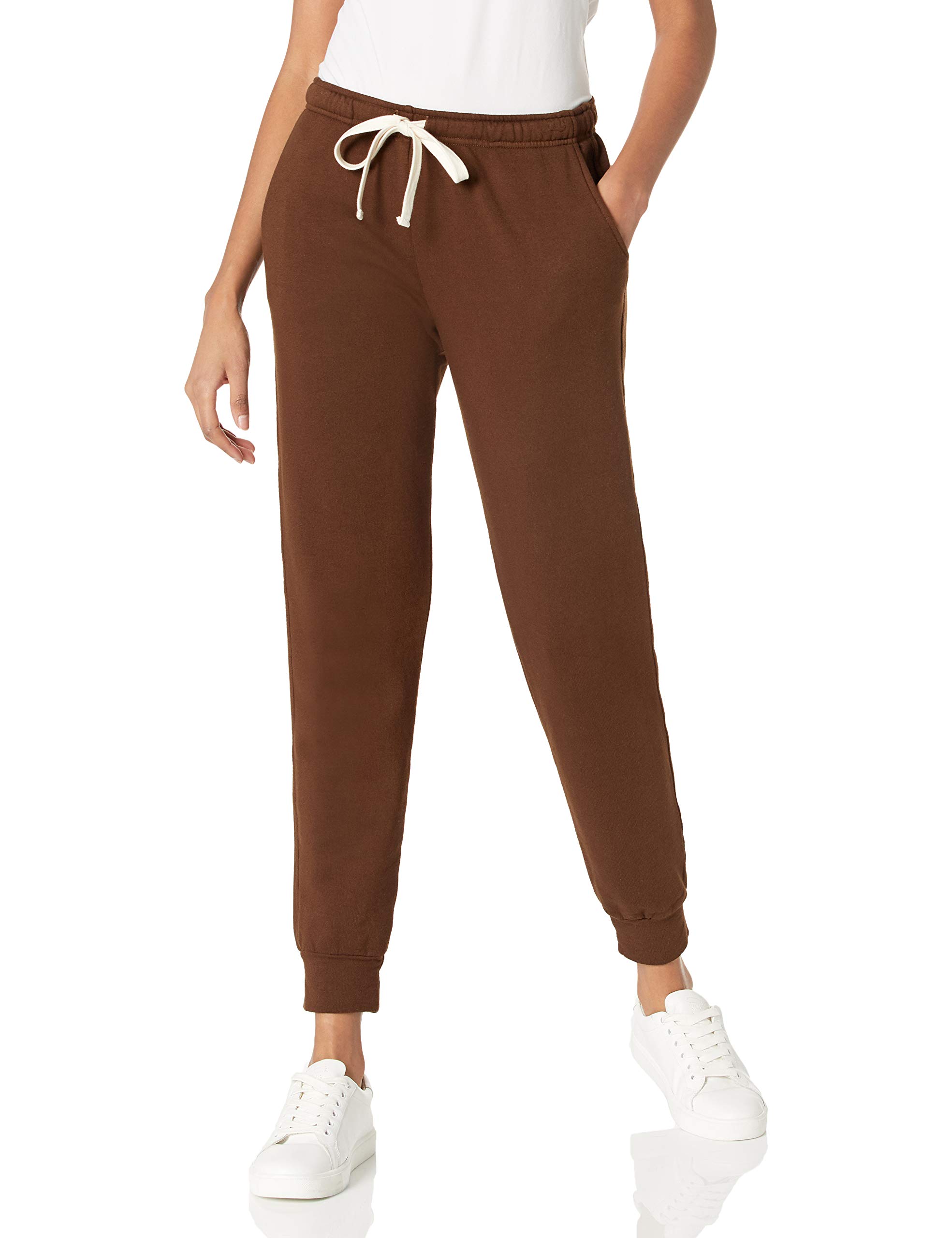 Monrow Women's Casual Fleece Sweatshirt - Soft & Cozy Pullover for Lounge, Travel & Everyday Wear
