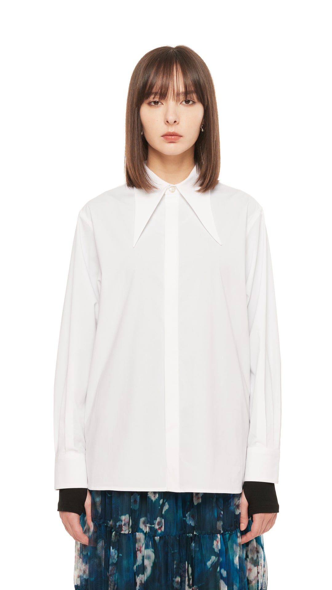 Stylish Sailor Collar Blouse for Women - Vintage Inspired Button Down Shirt - Perfect for Office, Dating & Casual Outfits
