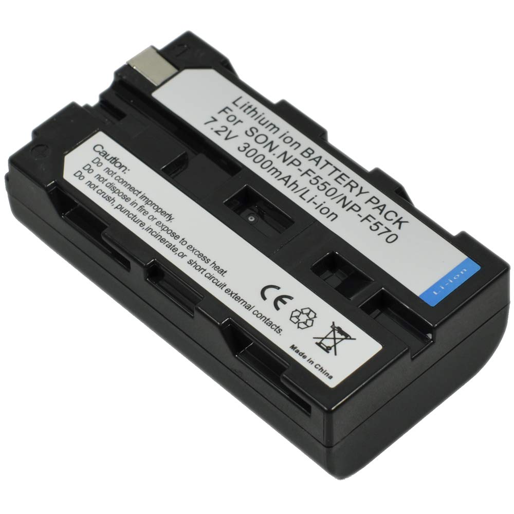 Original NP-F550 Replacement Battery for Sony NP-F550 NP-F970 NP-F330 NP-F530 NP-F570 NP-F750 NP-F770 NP-F930 NP-F950 NP-F960 Cameras - Compatible with CCD-RV100, CCD-RV200, TRT97, CVX-V18NS Camcorders - Perfect for Travel Vlogging, Wedding Filming & Outdoor Photography